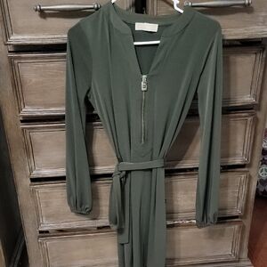 Michael Kors Olive Green Dress